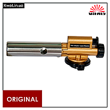 Пальник газовий 360° суцільнометалевий корпус Ø22 мм Vitals Master BT-190С Цанговий Витрата 106 г год