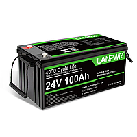 Акумулятор LeFePO4 LANPWR LFP24-100BT (24V 100Ah Bluetooth 5.0)