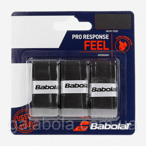 Намотування на ракетку Babolat Pro Response (3 шт.) Чорна