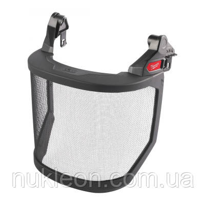 Популярний! Маска зварювальника Milwaukee прозора BOLT Mesh Face Shield Compact, для кріплення на каску (4932479945) - Краща