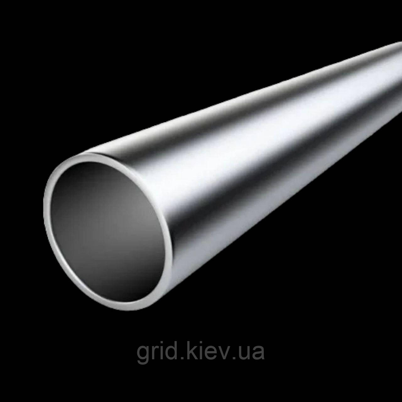 Труба кругла 16 х 2 мм нержавіюча полірована G600 харчова стандарт AISI 304 1 метр порізка, фото 1