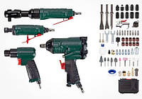 Набор пневматических инструментов / Пневмо набор/ Гаечный ключ Parkside 71 предмет