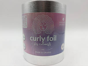 Фольга алюмінієва в рулоні 250м, Тиснена, 13 мкм, (Curly) ProfFoil