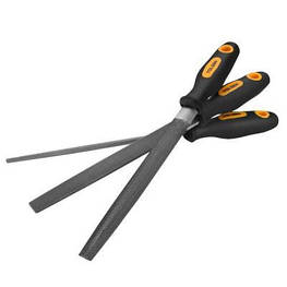 Напилок Tolsen слюсарний 3 шт 200 мм №2 (32033) - оригінал