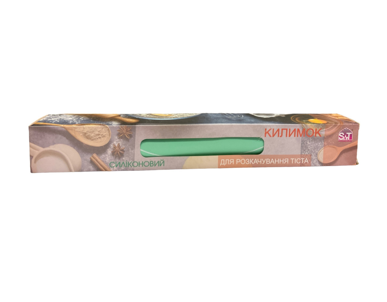 Силіконовий килимок для розкочування тіста Біг 50х40 см (3200-53)