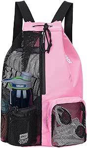 Сумка для басейну, пляжу Swimming Bag (рожева)