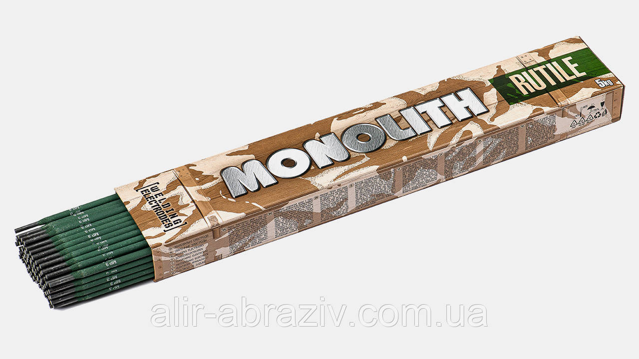 Електроди Моноліт МР-3 d-3mm (2,5 кг) Стандарт, фото 1