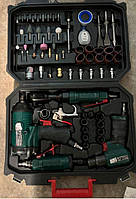 Набор пневматического инструмента/ Шлифмашина / Ударный гайковерт Parkside 71 предмет