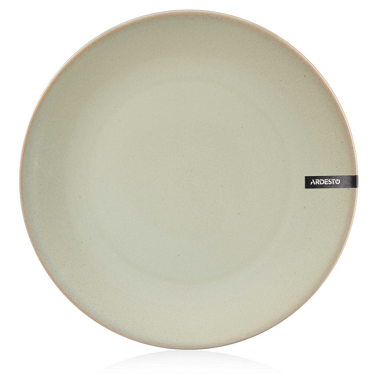 Тарілка обідня Ardesto Lecco Grey 27 см AR2927LRG
