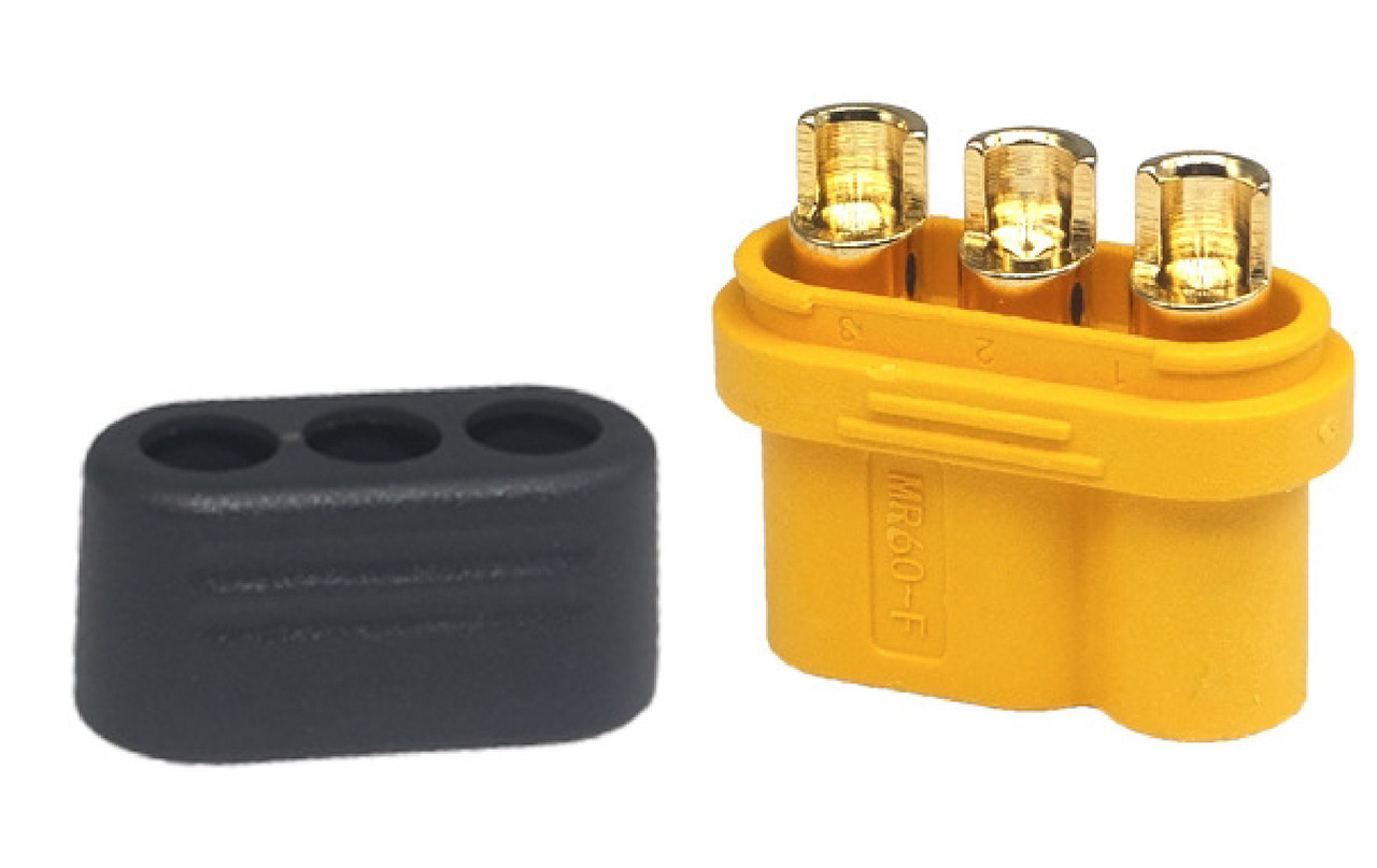 MR60-F Amass оригінал. Фірмовий силовий роз'єм, штекер код товару 111124