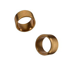 Втулка для хрестовини барабана ремонтна 20*25*14 мм латунний сплав - запчастини для пральних машин