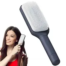 Гребінець масажний самоочисний Hair straightener AND LY-639