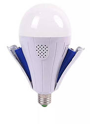 Лампа LED лампочка на акумуляторі E27 20W +2 акумулятори