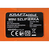 Міні-шліфувальна машина 270 Вт (235 ел.) Kraft&Dele KD10245, фото 9