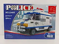 Конструктор Сіті поліцейська машина, поліцейський відділок, база, солдати, штаб спецназ поліції для хлопчика