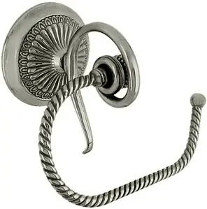 Тримач для туалетного паперу із срібної латуні 10х12 см Stilars Италия 141636