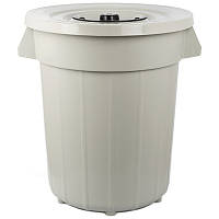 Популярний! Контейнер для сміття Planet Household №6 сірий 120 л (6830) - Краща якість тільки на Nukleon.com.ua