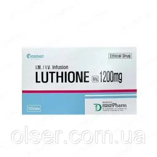 Luthione 1200 mg Глутатіон