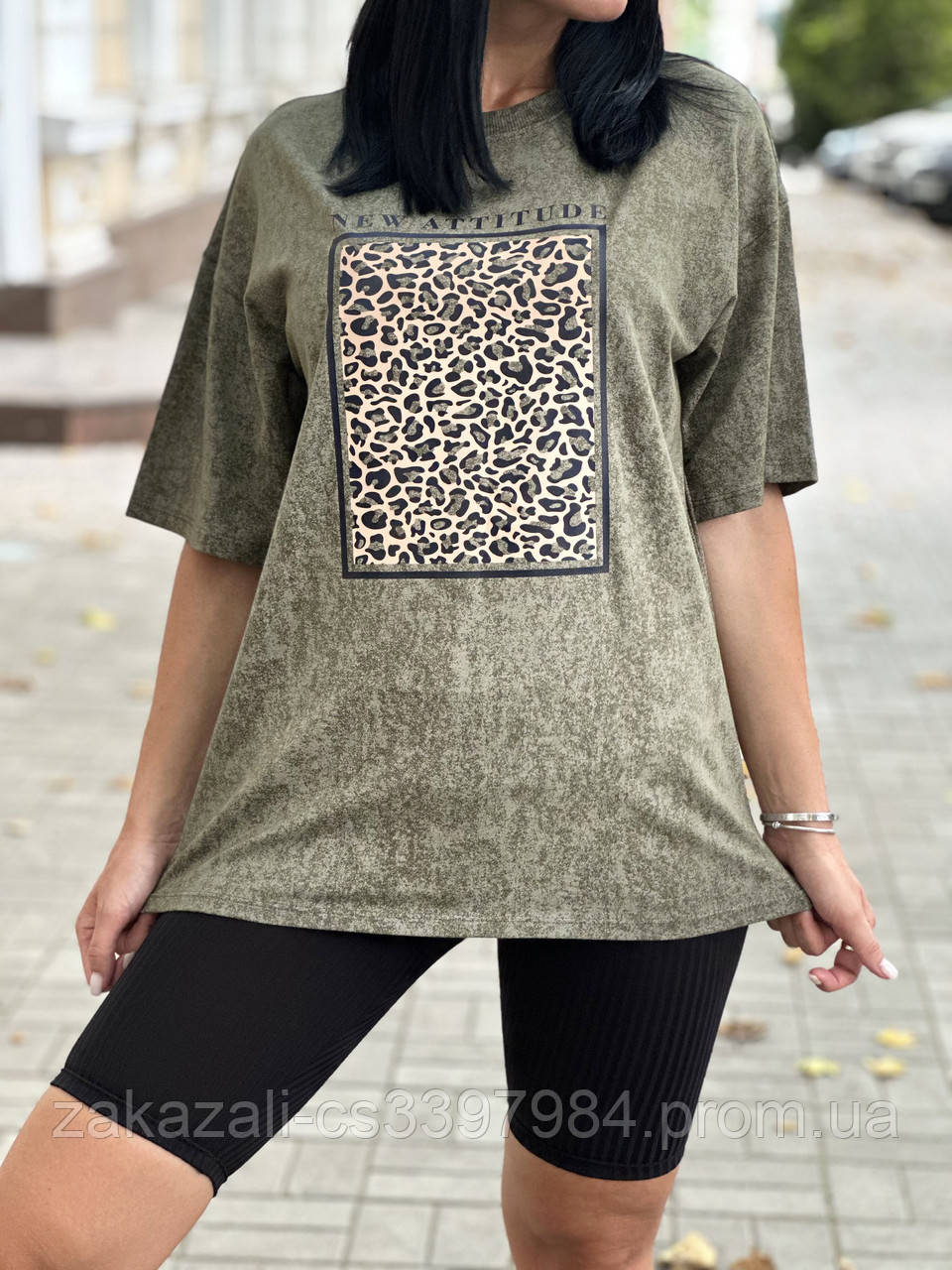 Жіночий літній комплект футболка оверсайз + шорти велосипедчик рубчик | Стильний костюм двійка | Норма та батал, фото 1