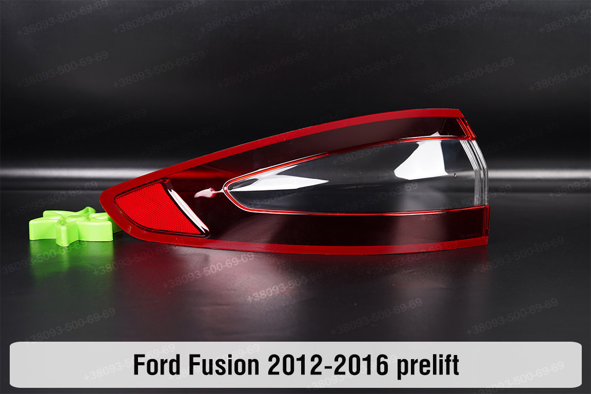 Скло заднього ліхтаря зовнішнє в крилі Ford Fusion (2012-2016) дорест ліве, фото 1