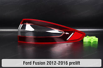 Скло заднього ліхтаря зовнішнє в крилі Ford Fusion (2012-2016) дорест праве