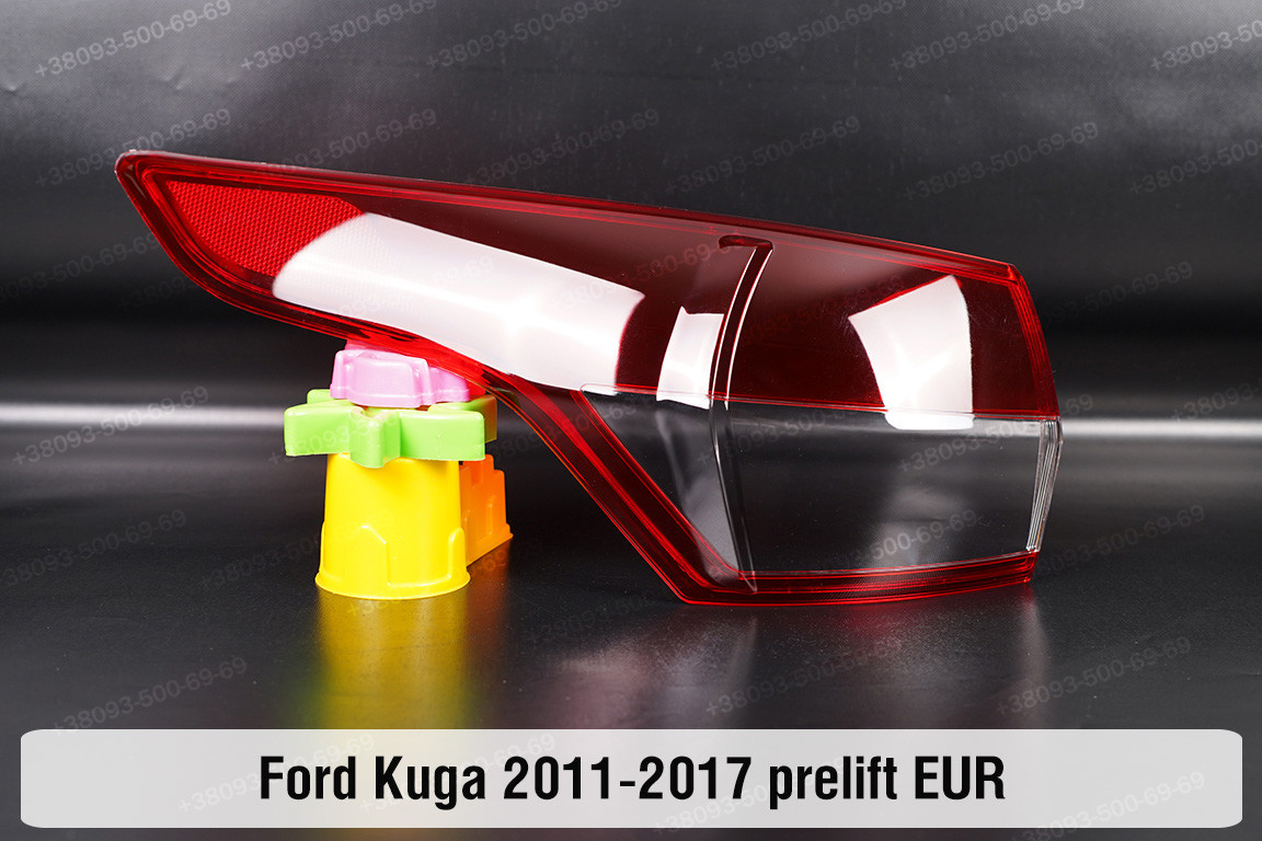 Скло заднього ліхтаря зовнішнє в крилі Ford Kuga EUR (2011-2017) дорест ліве