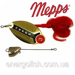 Блешня Mepps Lusox 3 Gold блістер, фото 1