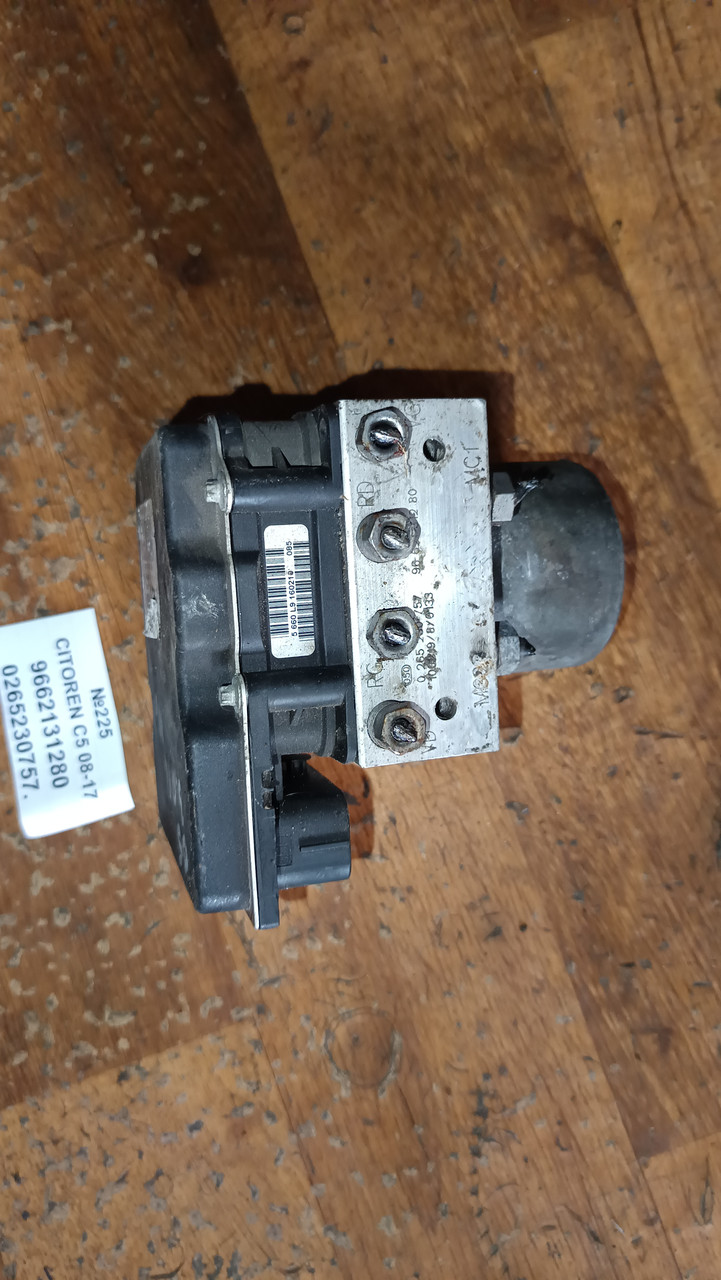 №225 Блок ABS 9662131280 0265230757. для Citroen C5 08-17, фото 1