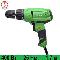 Дриль-шуруповерт мережевий APRO D650