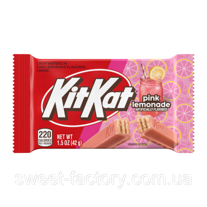 Батончик Kit Kat Pink Lemonade 42g, фото 1