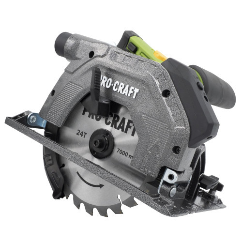 Циркулярна пила 190 мм, 1.35 кВт Procraft KR-2350 з регулятором обертів