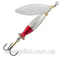 Блешня Mepps Aglia Long Heavy No1 Silver Red 8 г, фото 1