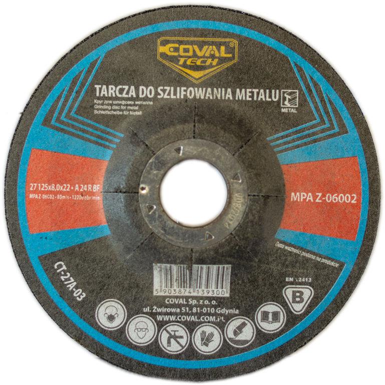 Диск шлифовальный по бетону 180х6.8х22 мм Coval Tech (ID#2299511082 ...