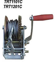 Популярний! Лебідка ручна барабанна сталевий трос 10м×5мм, 450кг - Краща якість тільки на Nukleon.com.ua