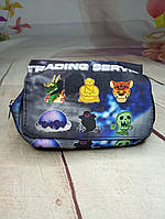 Пенал подвійний із клапаном блокс фрутс   Blox Fruits блок фрукт стиль #1