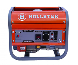 Бензиновий однофазний генератор 1.2/1.5кВт Hollster HHGE 1500XA