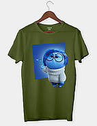 Футболка дитяча з дизайном з мультика Думками навиворіт «Сум», фото 3