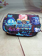 Пенал подвійний із клапаном блокс фрутс   Blox Fruits блок фрукт стиль #2