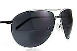Окуляри біфокальні (захисні) Global Vision Aviator Bifocal (+2.5) (gray), чорні біфокальні лінзи в металевій оправі, фото 3