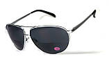 Окуляри біфокальні (захисні) Global Vision Aviator Bifocal (+2.5) (gray), чорні біфокальні лінзи в металевій оправі, фото 8