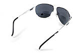 Окуляри біфокальні (захисні) Global Vision Aviator Bifocal (+2.5) (gray), чорні біфокальні лінзи в металевій оправі, фото 11