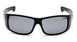 Окуляри захисні Pyramex Furix (grey) Anti-Fog, чорні, фото 3