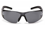 Окуляри захисні з ущільнювачем Pyramex Fyxate (gray) Super Anti-Fog H2MAX, сірі, фото 6
