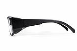 Окуляри під діоптрії Global Vision RX-iRop-11 Black (clear) RX-able, прозорі в чорній оправі, фото 3