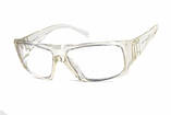 Окуляри під діоптрії Global Vision RX-iRop-11 Crystal (clear) RX-able, прозорі в прозорій оправі, фото 5