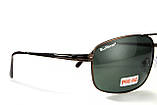 Окуляри поляризаційні BluWater Navigator-2 Polarized (green), зелені в металевій оправі, фото 4
