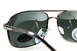 Окуляри поляризаційні BluWater Navigator-2 Polarized (green), зелені в металевій оправі, фото 9