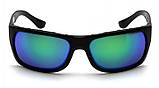 Окуляри поляризаційні захисні Venture Gear Vallejo Polarized (green mirror), дзеркальні синьо-зелені, фото 3