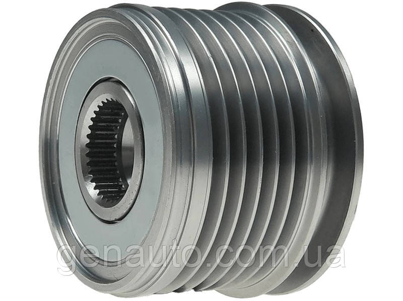 Шків алюмінієвий (Інерційний) DACIA LOGAN, RENAULT ESPACE, CLIO, LAGUNA, MEGANE, SCENIC, фото 1