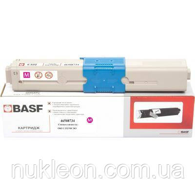 Популярний! Тонер-картридж BASF OKI C332/MC363 Magenta 46508734 (KT-46508734) - Краща якість тільки на Nukleon.com.ua